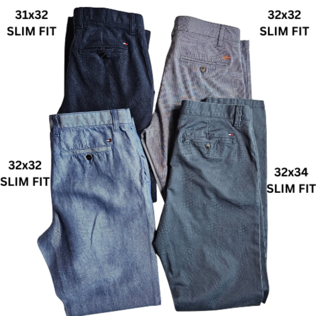 Tommy Hilfiger(3) Dockers (1) Men's Chinos/Khaki Bundle